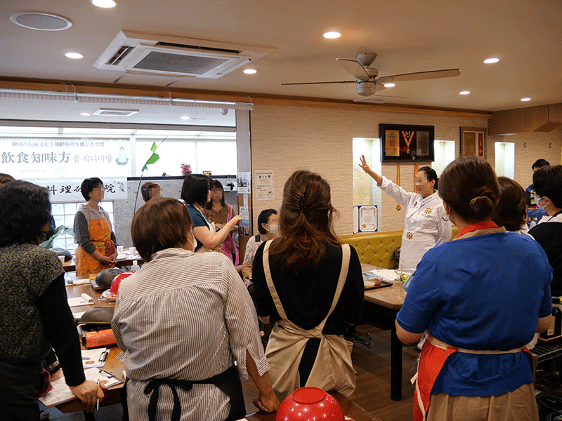 料理体験イベントの様子